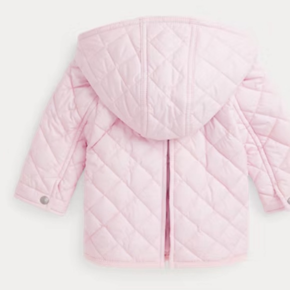 Pink Quilted Baby Barn Jacket - Ralph Lauren - Picture 5 of 5